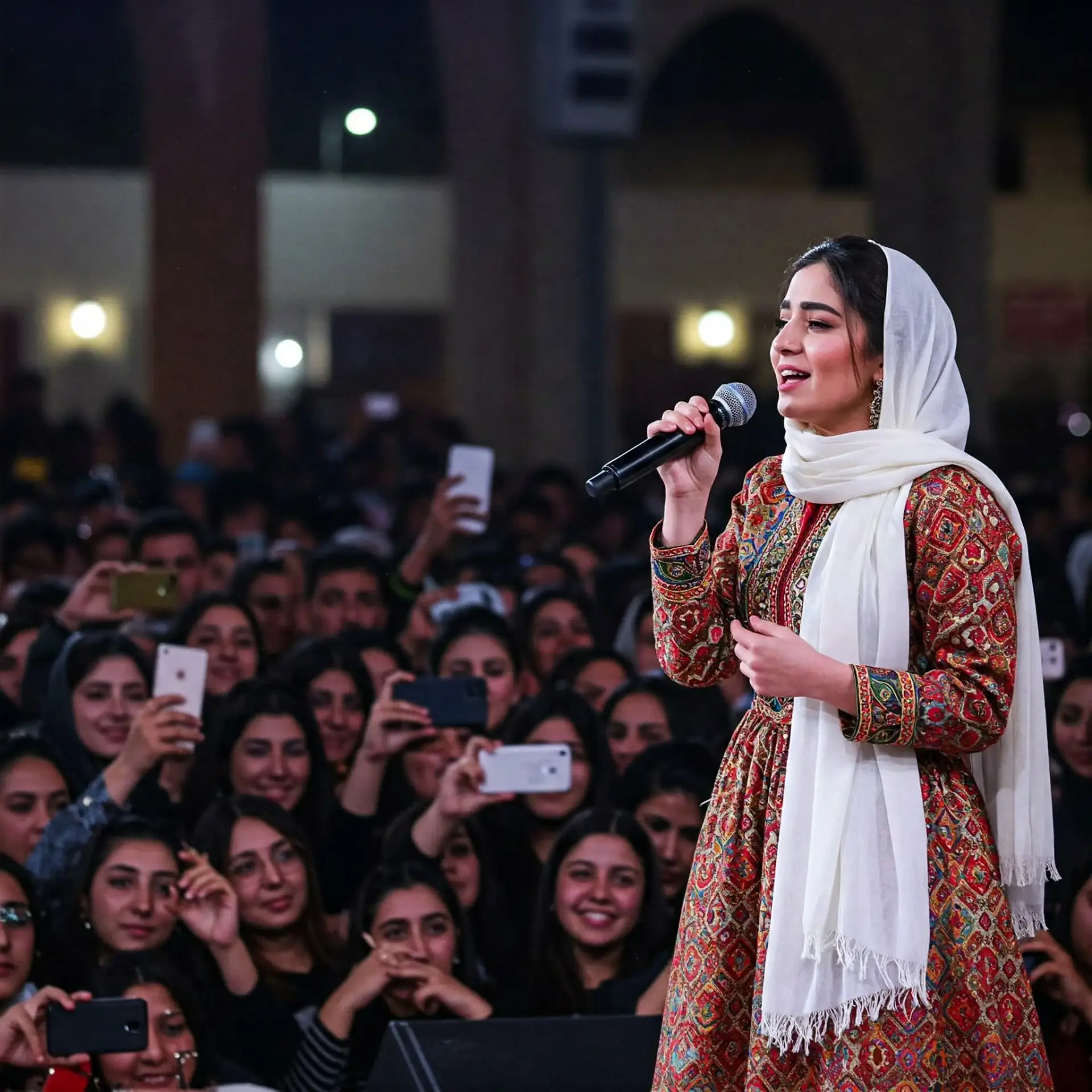 مقایسه اجرای سنتی و AI ترانه الهه ناز